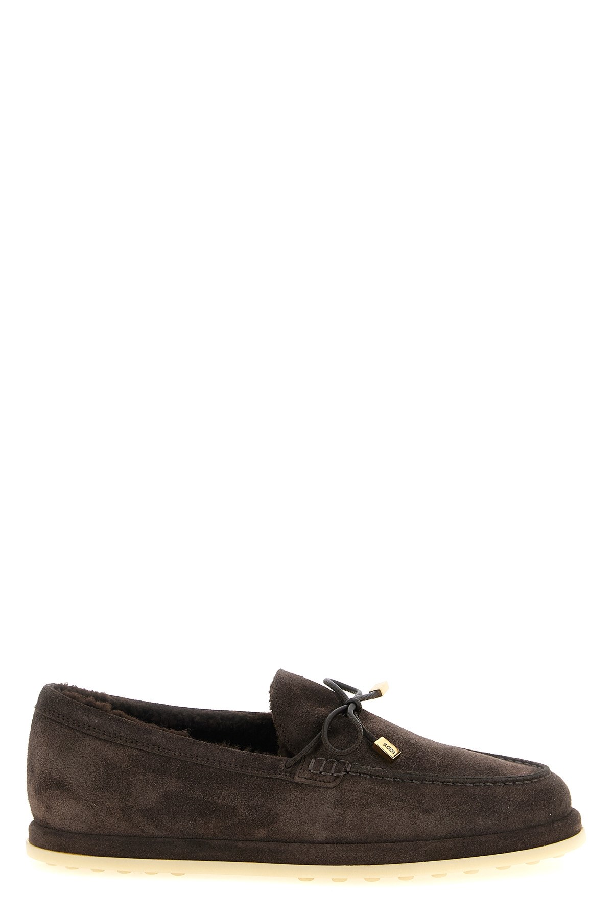 Tod's Suede Loafers In Braun
