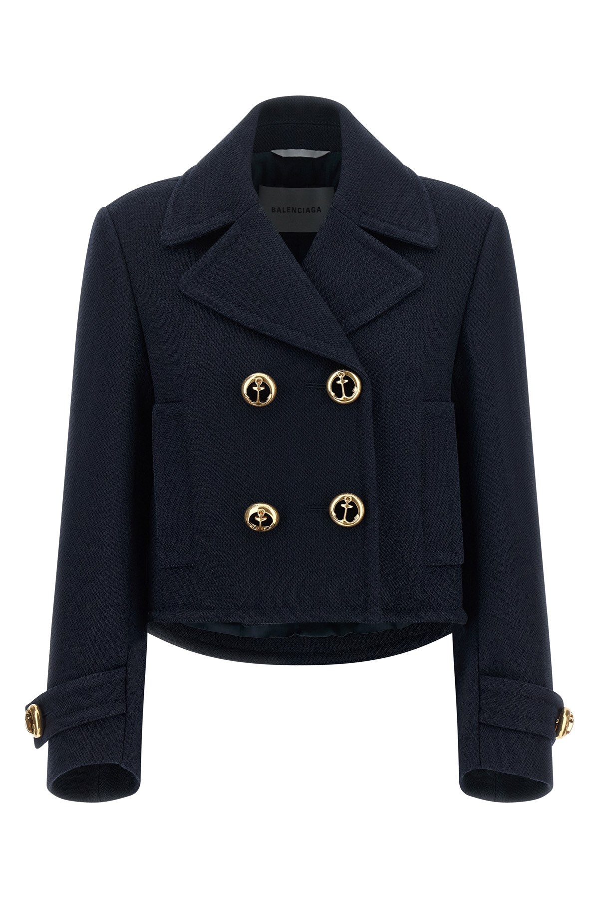 Balenciaga Cropped Caban Jacket