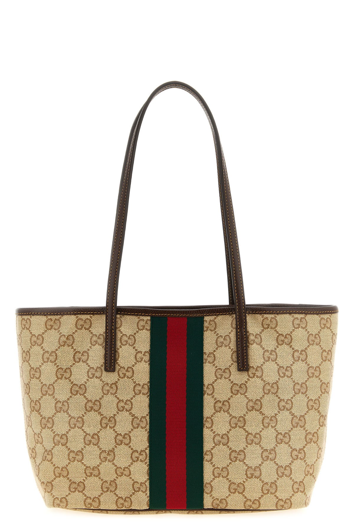 GUCCI 'Tribeca' Shoulder Bag with Web Stripe