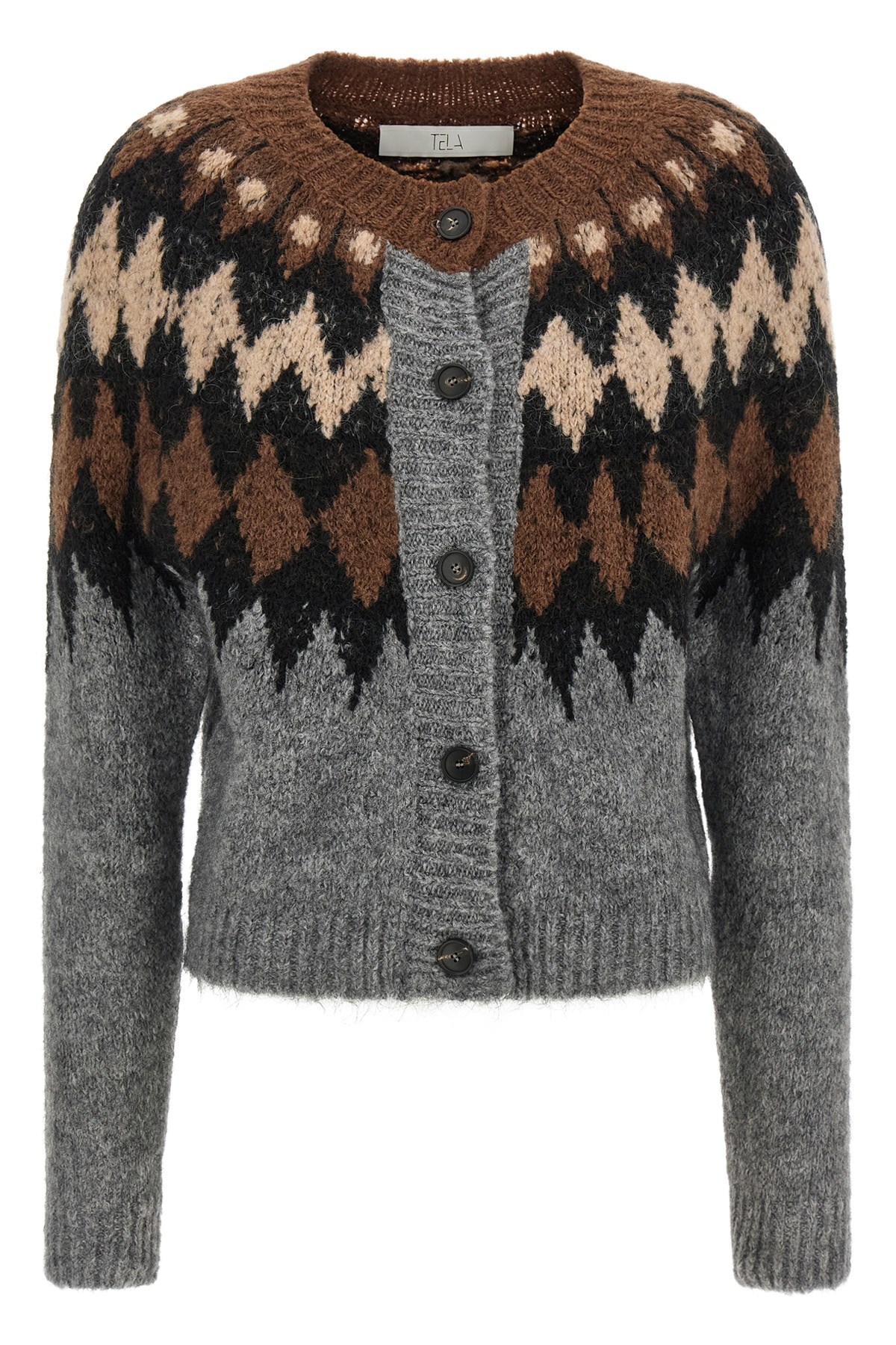 Tela 'eiko' Cardigan In Gray