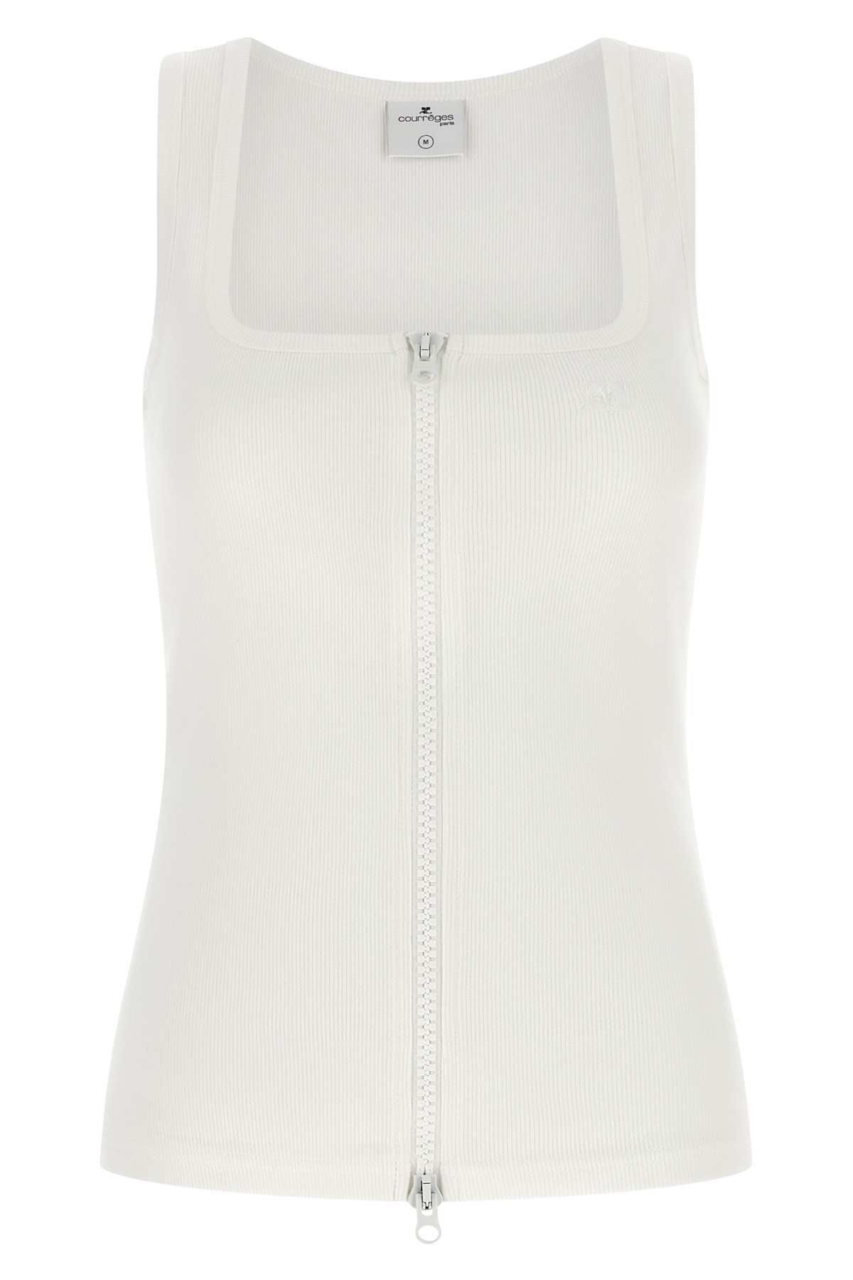 COURREGES Top With Front Zip