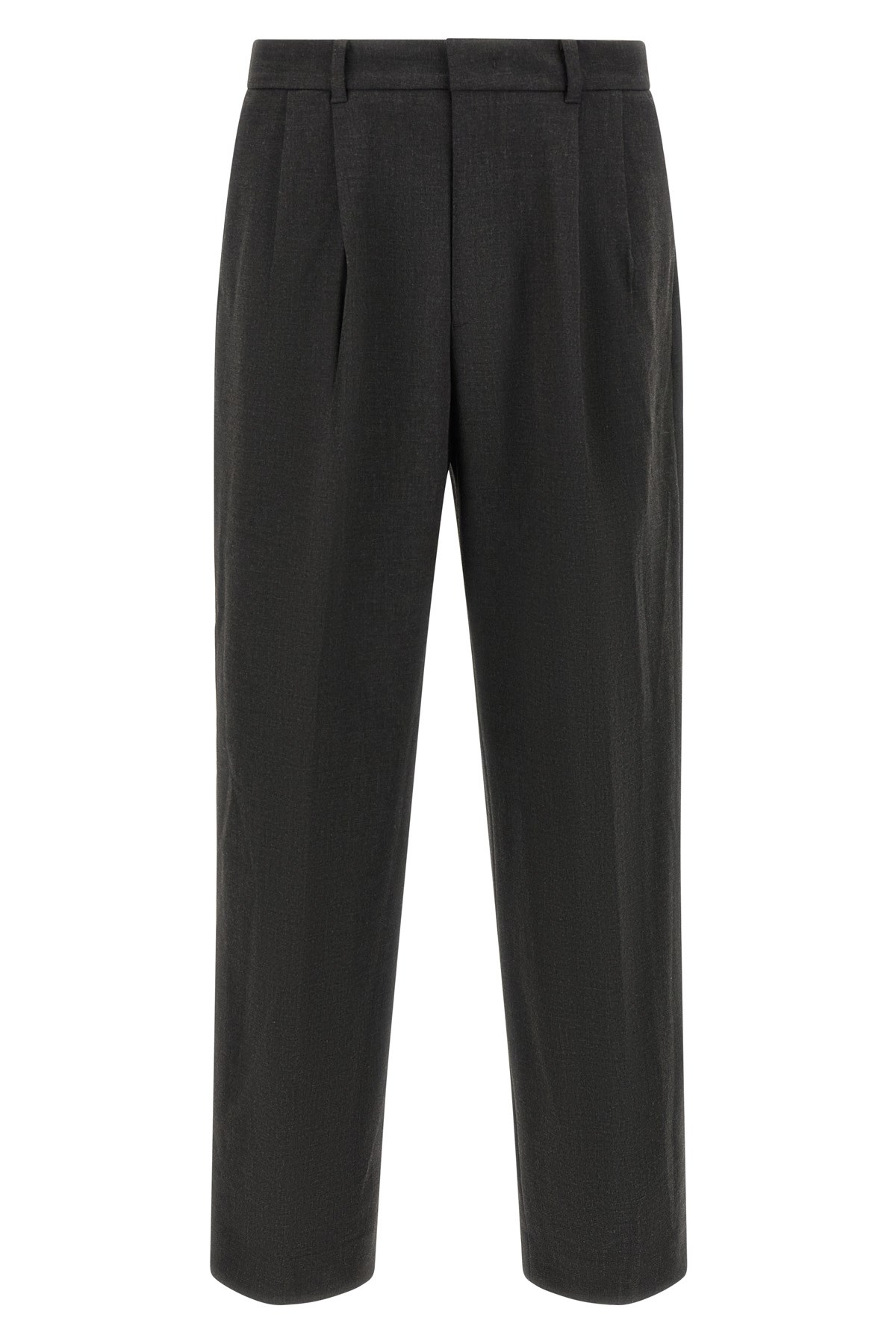 Dunst Casual Pants With Belt Loops In Gray