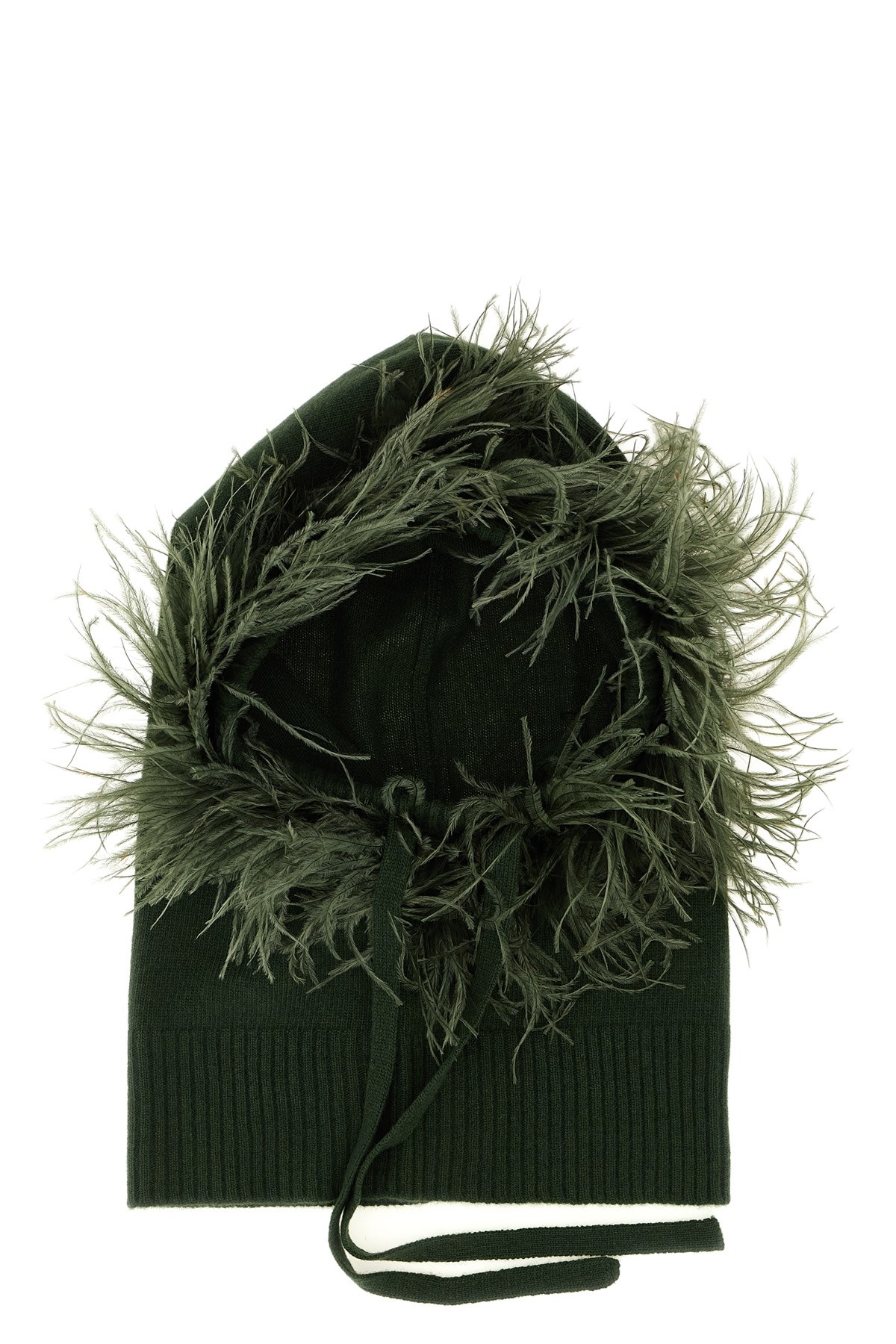 P. A.R. O.S. H. Balaclava With Feathers