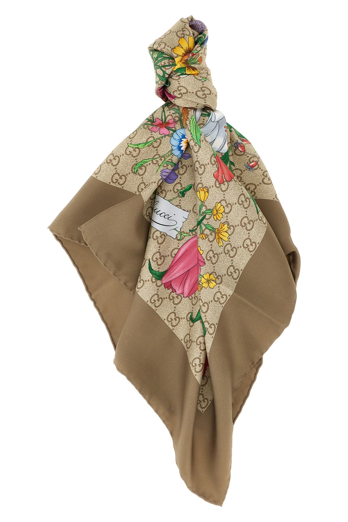 GUCCI Carré Gg And 'Gucci Flora'