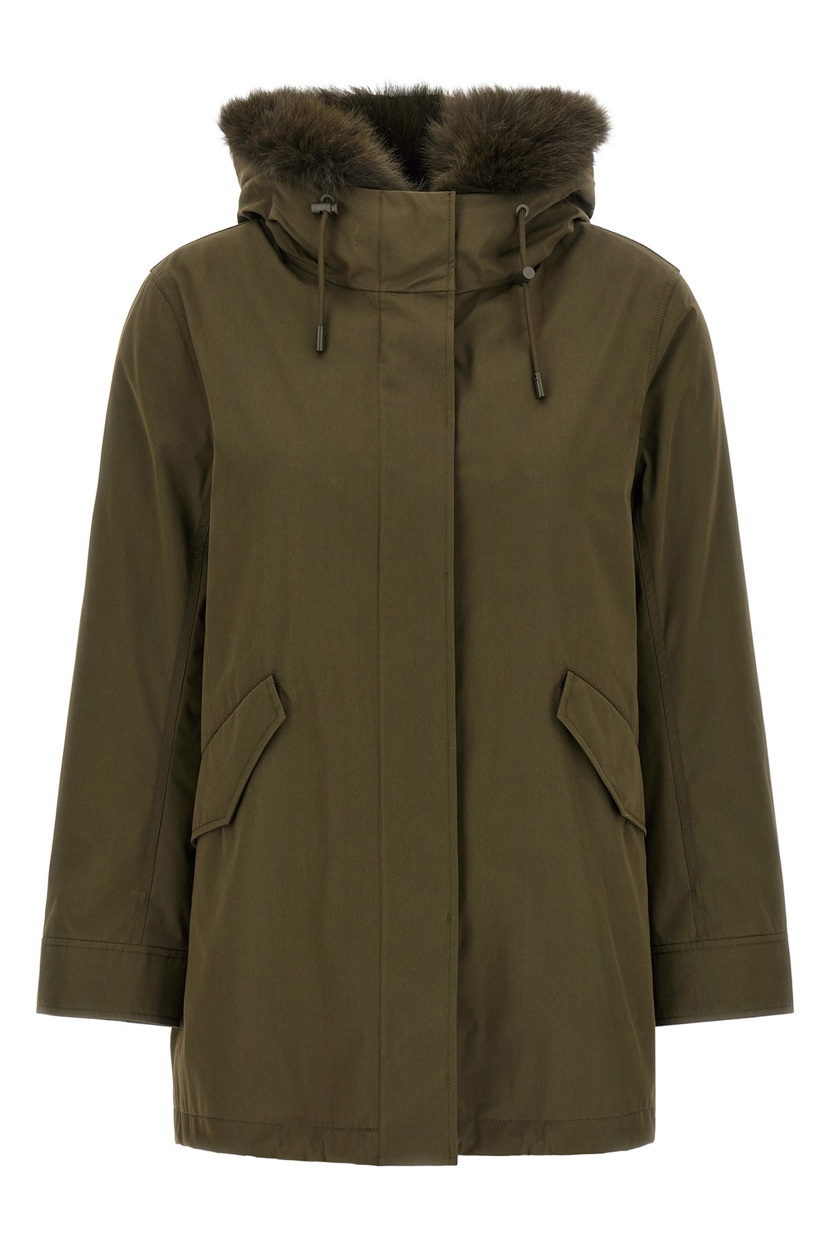 ARMY YVES SALOMON 'Iconic Short' Parka