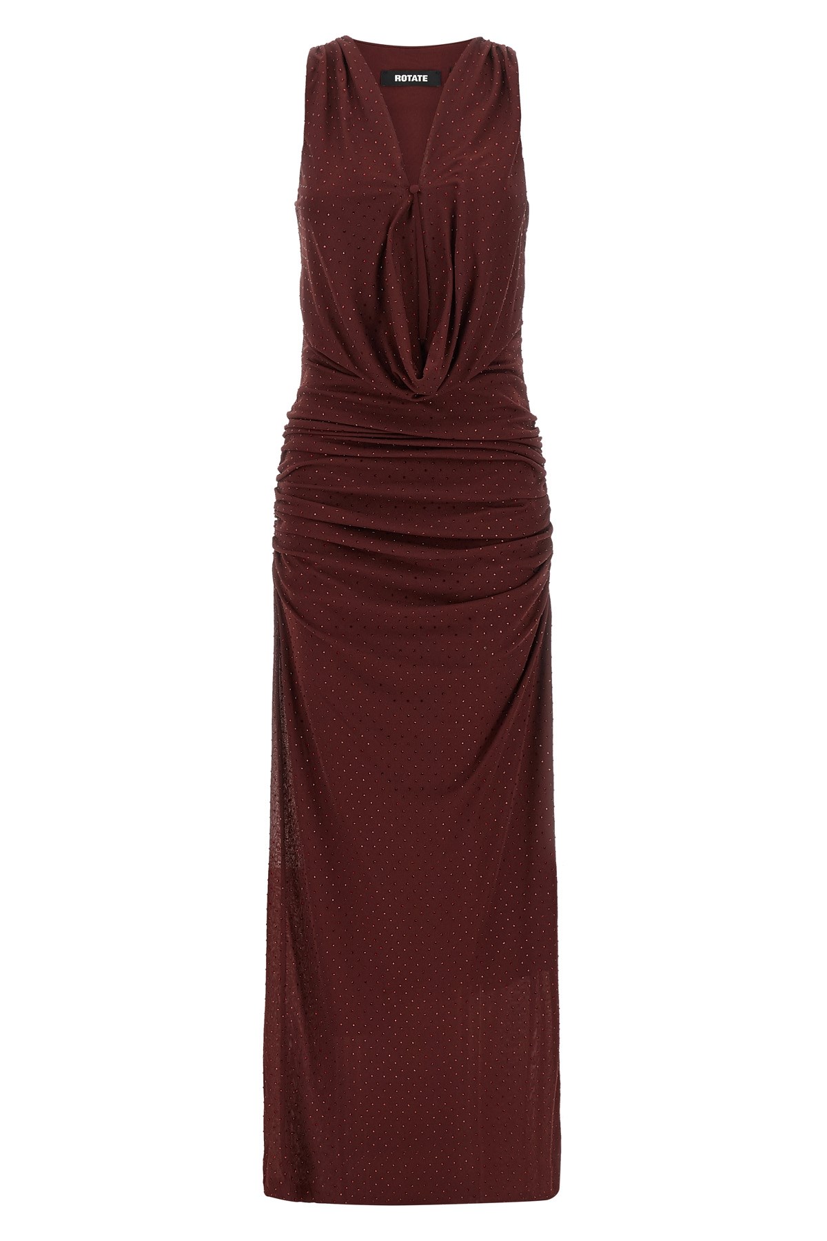 ROTATE BIRGER CHRISTENSEN Halterneck Maxi Dress