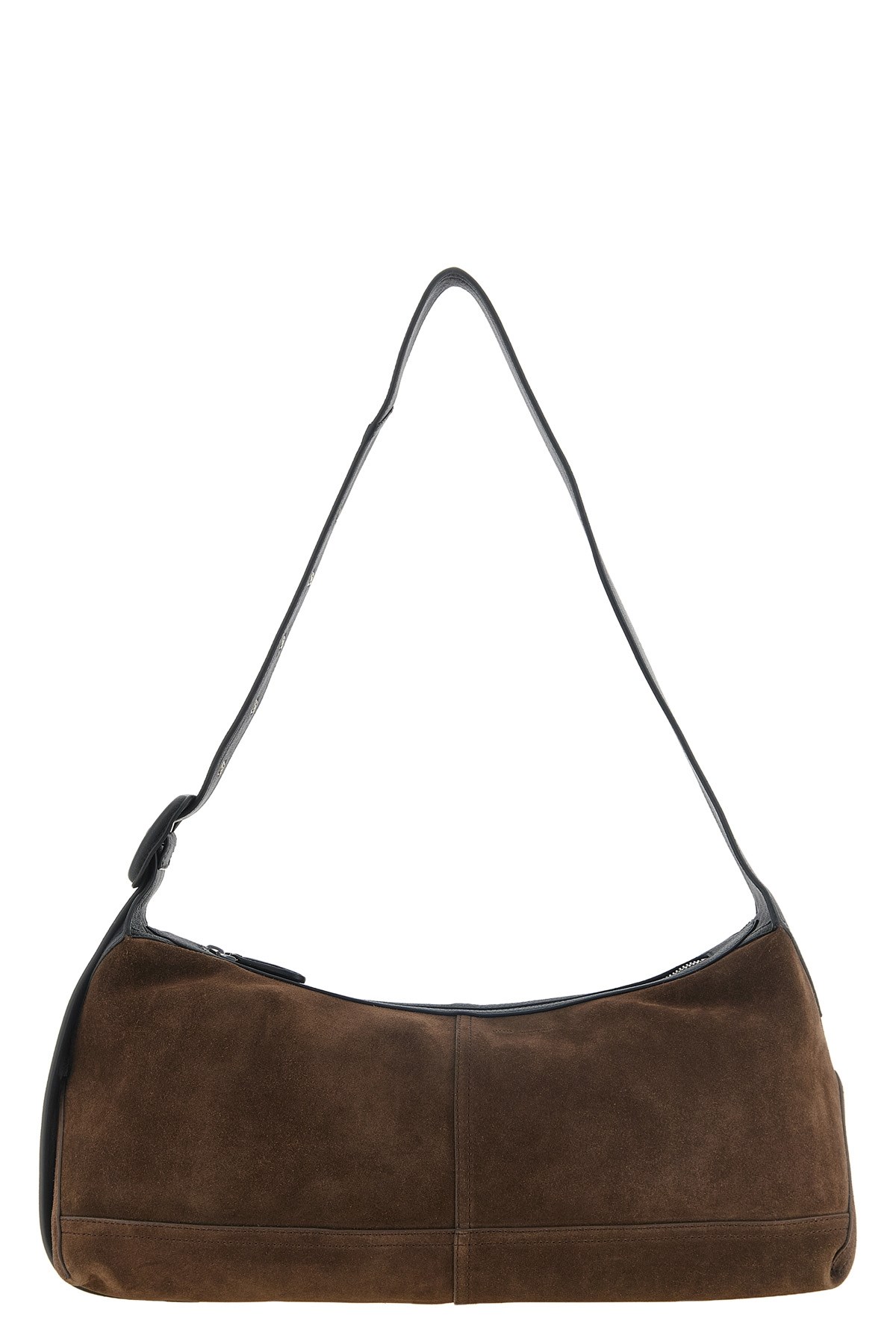 AMI PARIS Small Brown 'Etienne' Crossbody Bag