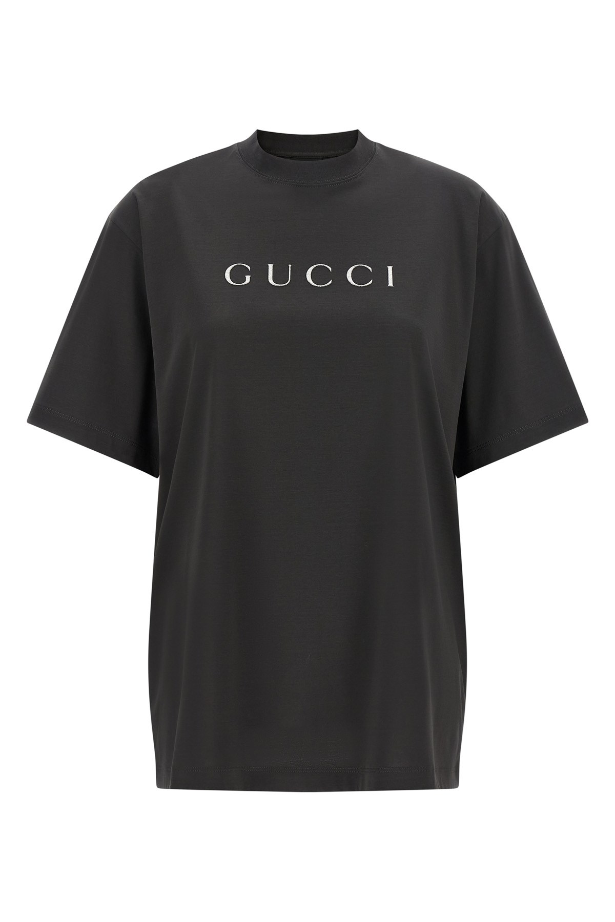 GUCCI Glitter-Embellished Logo T-Shirt