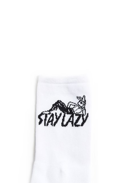 'Stay Lazy' Socks